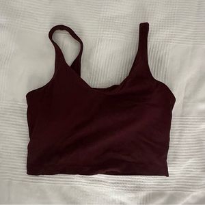 Lululemon Align Tank - Maroon